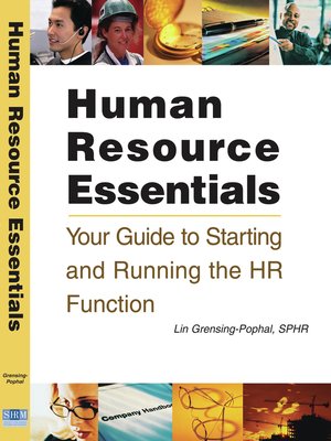 cover image of Human Resource Essentials